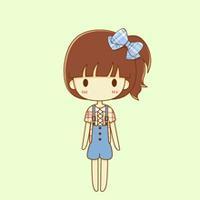 姑娘头像卡通 卡通头像