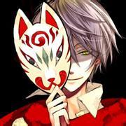 人戴着面具的头像 戴着面具的头像