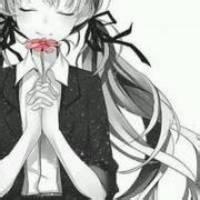 动漫少女头像黑白 黑白动漫头像 动漫少女头像黑白 黑白动漫头像