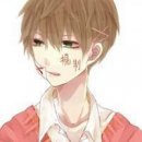 可爱动漫萌女生头像蓝色头发_怕时间走得太快来