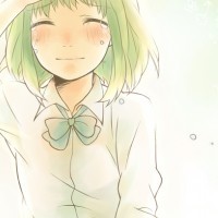 2017唯美意境卡通头像 微微的风抚摸着软了又软的