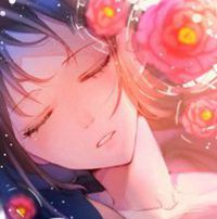 高冷卡通女生头像  实是冷艳的美人头像