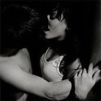 幸福甜蜜的黑白情侣微信头像