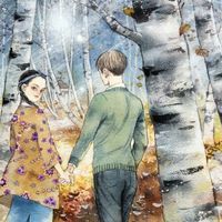 唯美简约的动漫的卡通头像