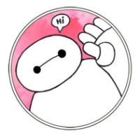 可爱大白情侣微信头像