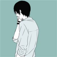 男生背影的个性的微信头像