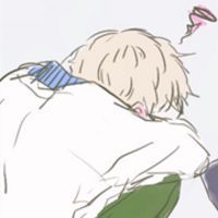 伤感简单的卡通男生头像