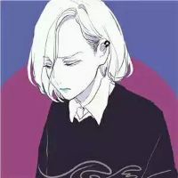 伤感的简约的卡通女生头像 伤感的简约的卡通女生头像