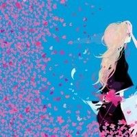 唯美的情侣卡通个性头像