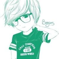 简单的卡通男生头像