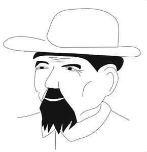 灿烈的简笔头像画 灿烈头像