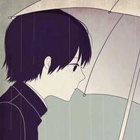 清新意境卡通情侣头像