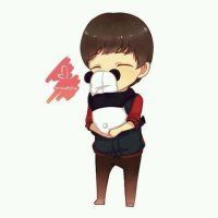 萌萌哒的卡通男生头像