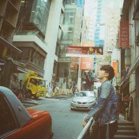 帅气伤感的男生头像