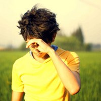 刺眼