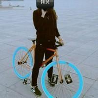 微信骑单车头像 微信头像女生骑单车