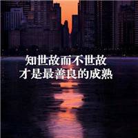 我们杨帆前行 小清新带字风景头像