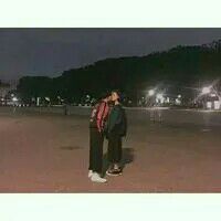 简约的个性情侣的微信头像