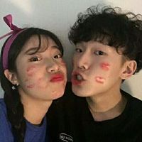 可爱的个性的情侣微信头像