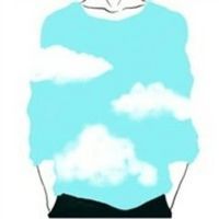 卡通的简单半身头像