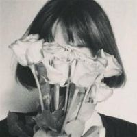 唯美个性黑白的头像