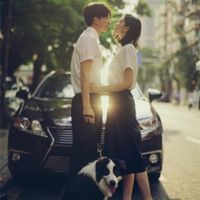 情侣个性的清新甜蜜头像