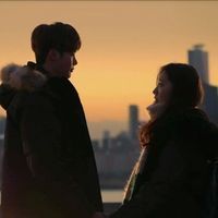 简约的韩系的情侣微信头像