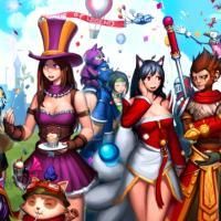 美少女卡通微信头像