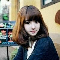 微信头像女生带空气刘海 微信头像空气刘海女生