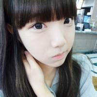 内扣刘海女生头像 空气刘海女生头像