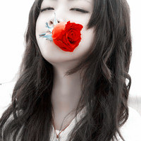名花倾国两相欢 阿宝色玫瑰女生头像