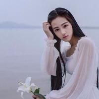 唯美长发漂亮的女生微信头像
