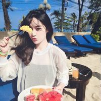 清新卖萌的女生微信头像