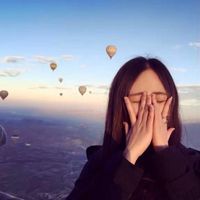 简约的伤感女生微信头像