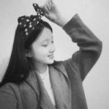 女生头像 黑白 最后剩下的是你的星星