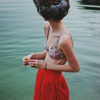 简单的个性另类的欧美女生头像