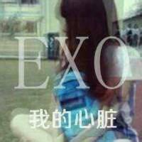 女生头像背exo书包 微信头像exo带字女生