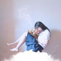 漂亮的简单意境女生头像