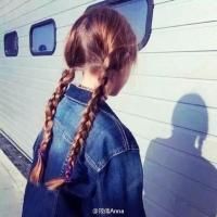 可爱的麻花辫的女生头像 可爱的麻花辫的女生头像