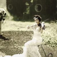 微信女生白色头像殙纱 微信女生白色简约头像