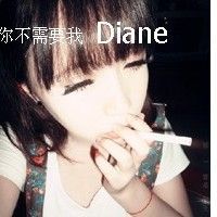 90后的女生抽烟头像