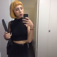 欧美性感个性的女生微信头像