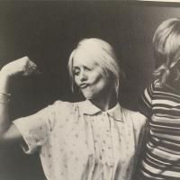 独特的欧美女生黑白头像