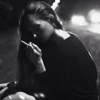 黑白欧美个性的微信头像