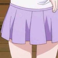 卡通简约的女生下半身头像