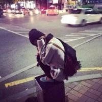 颓废伤感的女生头像
