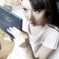 非主流自拍女生微信头像