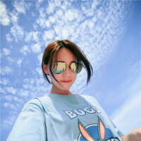 夏天女生必备海边浪漫蓝色系微信头像