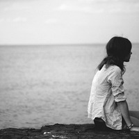 海边浪漫意境小清新女生头像 去海边吧 