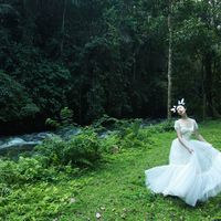 唯美小清新森系美女微信